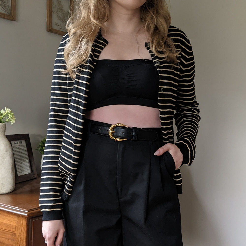 Ralph Lauren Silk Blend Knit Cardigan